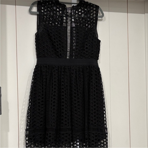 Cqbycq Dresses & Skirts - Chic Black Lace Midi Dress